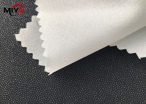 Elastic 41gsm 100 Percent Polyester Woven Fusible Interlining