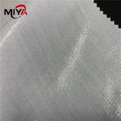 Off White Polyester 165gsm Woven Interfacing Fabric