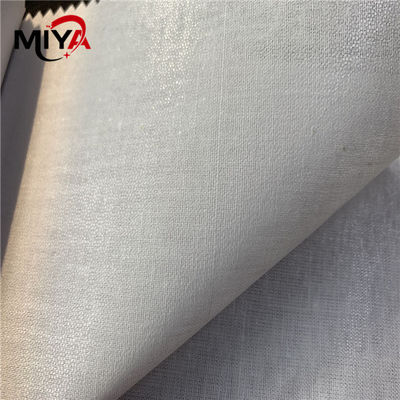 Clothing Brushed Collar 125gsm Woven Fusible Interlining