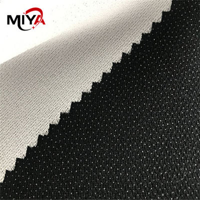 100 Percent Polyester 75D Collar Woven Fusible Interlining