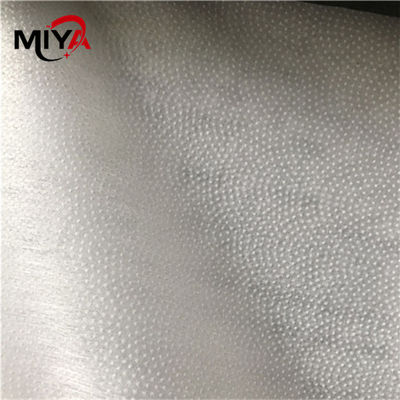 Soft PES Single Dot 40gsm Non Woven Fusible Interlining