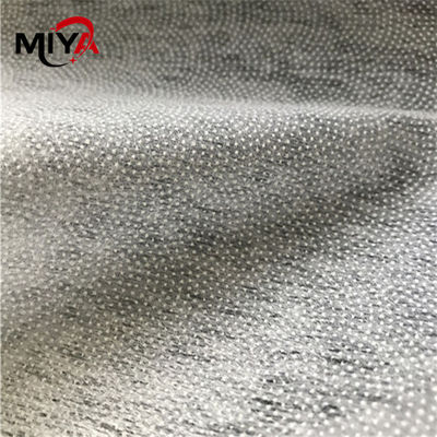 25gsm Flower Mesh PES Single Dot Non Woven Fusible Interlining