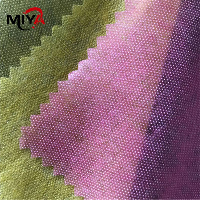 Non Woven Fusing Interlining Double Dot Colored Thermal Bond Polyester