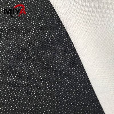 50D 45gsm PA Double Dot Woven Fusible Interlining