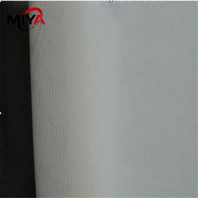 PA Coating Tricot Woven Fusible Interlining For Jackets Fabric 40gsm