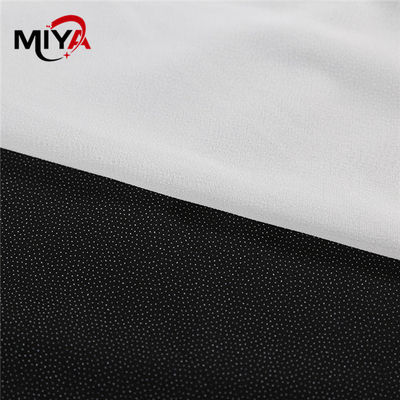 PA Double Dot 50D Knitted Woven Fusible Interlining Plain Weave